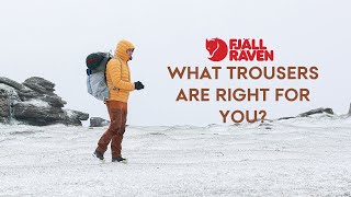 The toughest trousers we sell  A look at our Fjallraven trouser range [upl. by Yelir]