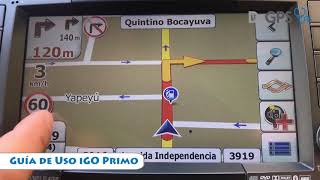 Guía de Uso iGO Primo GPS [upl. by Connett]