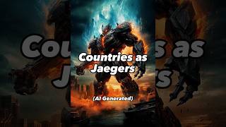 Countries as Jaegers ai aiart midjourney country pacificrim jaeger countries [upl. by Aramaj]