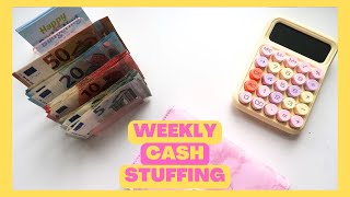 WEEKLY CASH ENVELOPE STUFFING  BUDGETING IN IRELAND [upl. by Ovid]