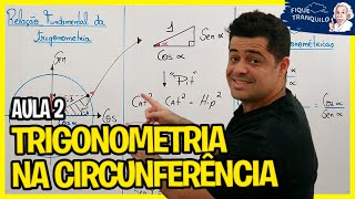 Trigonometria na circunferência ENEM  Aula 2 Relação Fundamental  Outras razões trigonométricas [upl. by Ecinert200]