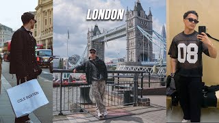 Vlog Londres  Cosas por hacer compras streetwear comida gymshark🇬🇧 [upl. by Dachia]