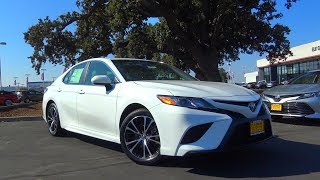 2018 Toyota Camry SE 25 L 4Cylinder Review [upl. by Yzzik]