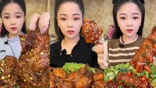 5 COMPILATION VIDEO MUKBANG  bingxin666   KUAISHOU MUKBANG ASMR CHINESE [upl. by Ailis]