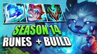 Season 14 Nunu Mini Guide  Runes  Items  Gameplay [upl. by Gnilrets532]