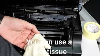 How to fix E1 error on HP LaserJet PRO M1132 not picking up paper [upl. by Annaerb268]