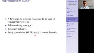 Verteilte Systeme Kapitel 3e WebServices WSDL SOAP XML and HTTP [upl. by Surbeck]