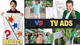 TV ADS VS REALITY  Arial Vs Aam Powder [upl. by Okin87]