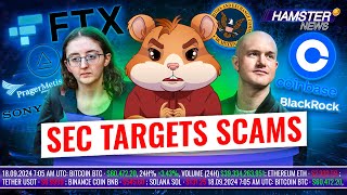 FTX updates Ellison helps prosecution 1 million crypto fraud uncovered by SEC ⚡️ Hamster News [upl. by Pennie660]