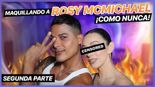 Actualizamos nuestro video MAQUILLANDO A ROSY MCMICHAEL Le hago un look DIFERENTE🤫🤫🤫 [upl. by Suchta]