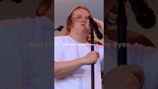 Fans sing along as Lewis Capaldi performs “Someone You Loved” shorts someoneyouloved lewiscapaldi [upl. by Rebhun]