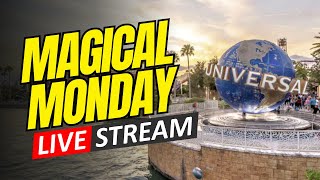 Live Magical Monday Morning Livestream From Universal Orlando Resort [upl. by Yelserp]