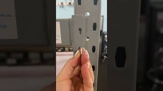 Adding Locking Pins to Longspan Shelving [upl. by Given]