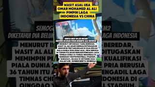 Wasit asal uea di kabarkan pimpin laga indonesia vs china viralvideo football sepakbola video [upl. by Chappell259]