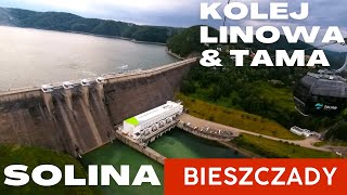 BIESZCZADY Solina Kolejka linowa 2023 4K 🇵🇱 [upl. by Way]