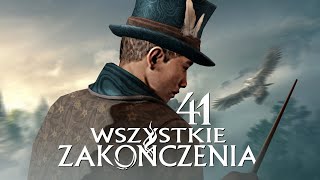 Hogwarts Legacy PL 41  Wszystkie Zakończenia  Koniec Dziedzictwo Hogwartu Gameplay PL PS5 4K [upl. by Anayd615]