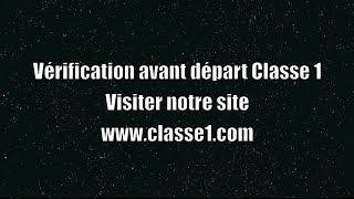 Verification avant départ VAD classe 1 [upl. by Ymmor]