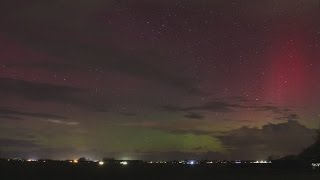 Beelden Noorderlicht in Nederland [upl. by Refinne224]