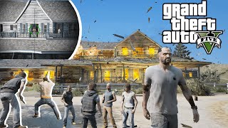 Trevors best sniper shots amp destroying a gangs lab  GTA 5 [upl. by Shir]