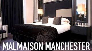 HOTEL ROOM TOUR  MALMAISON MANCHESTER [upl. by Millman]