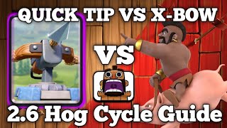 26 Hog Cycle Guide  Quick tip for hog cycle Vs XBow  How to play 26 Hog Cycle for Beginners [upl. by Zealand]