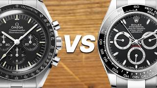 Rolex Daytona vs Omega Speedmaster in 2024 [upl. by Merton251]