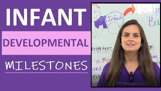 Infant Developmental Milestones Mnemonic Pediatric Nursing NCLEX Review [upl. by Rap50]