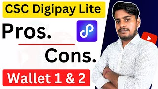 CSC Digipay Lite Wallet Comparison Wallet 1 vs Wallet 2  Pros and cons [upl. by Ira]