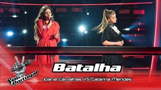 Joana Carvalhas VS Catarina Mendes – “Foi Deus”  Batalha  The Voice Portugal [upl. by Arakal500]