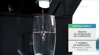 Purificador de Água Esmaltec 22L com Filtro Refil Purágua Acqua 7 [upl. by Marilla]