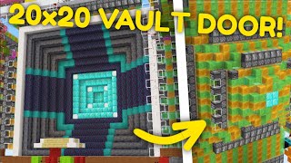 I made a 20x20 VAULT DOOR [upl. by Lindsey11]