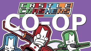 Castle Crashers PC  local coop gameplay single PC multiplayer [upl. by Reuven]