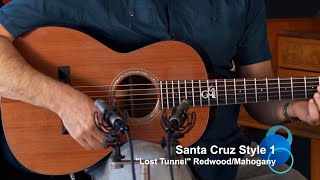 Santa Cruz Style 1 Custom  quotLost Tunnelquot RedwoodMahogany [upl. by Adnat]