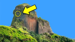 Drone Pilot Makes Chilling Discovery On Rock  Turns Pale When He Goes Inside [upl. by Alleuol697]