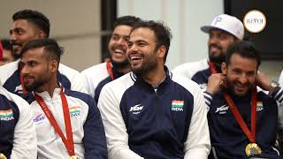 Paris 2024 Paralympic Champions meet PM Modi at 7 Lok Kalyan Marg [upl. by Adivad]