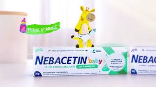 Nebacetin baby Linha completa contra assaduras [upl. by Quillan259]