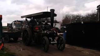 Aveling amp Porter 9170 Shamrock positoning in the yard [upl. by Egbert]