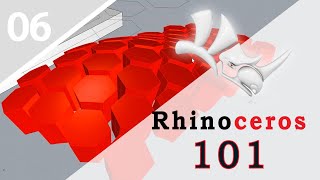 Rhino 101  NURBS Modeling  Flow Along Surface [upl. by Retseh]