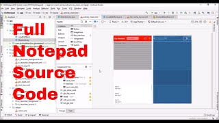 Android notepad source code complete Requirement of time 2019 [upl. by Nithsa]
