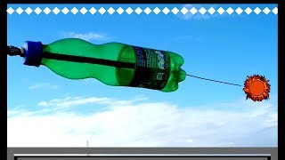 Prueba ✅ ➡️Antena HD con botella platica para smart tv ❗💯HDTV 📺 [upl. by Atilal]