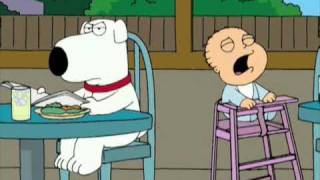 Family Guy Brian yells at baby [upl. by Mode]