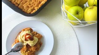 Délicieux Crumble Aux Pommes facile et rapide [upl. by Ettigirb]