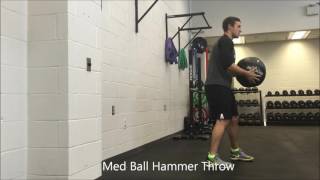 Resilient Performance  Med Ball Hammer Throw [upl. by Bottali]