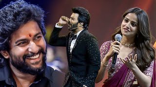 Nanis epic reaction to Sudigali Sudheers funny proposal to Vaishnavi Chaitanya on SIIMA 2024 stage [upl. by Nivak]