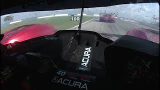 2024 Sebring 12 hours  40 Acura ARX06 GTP Onboard [upl. by Thorin]