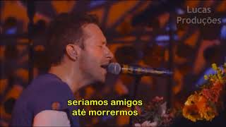 Coldplay  Everglow TraduçãoLegendado Live For BBC Radio 1 [upl. by Haggi]