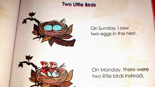 class 2 Rhyme Two Little Birds  English to Bangla [upl. by Amsab]