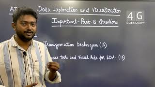 Data Exploration and Visualization Important Questions for semester Exam AD3301 Feb 2024 [upl. by Rednirah]