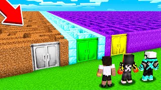 DONT ENTER THE WRONG MAZE IN MINECRAFT [upl. by Eninaj]