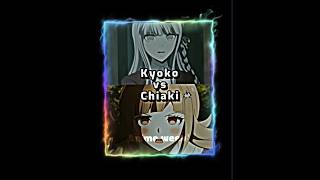 Kyoko Kirigiri vs Chiaki Nanami  danganronpa 🎄⛄ [upl. by Erma]